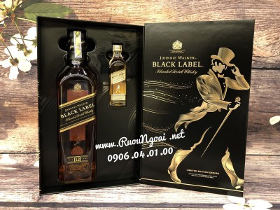 Rượu Johnnie Walker Black Label - Hộp Quà 2019