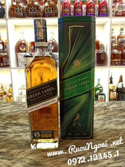 Rượu Johnnie Walker Green Label Tết 2021