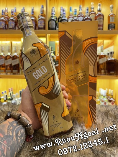 Rượu Johnnie Walker Gold Lable Icon 2022