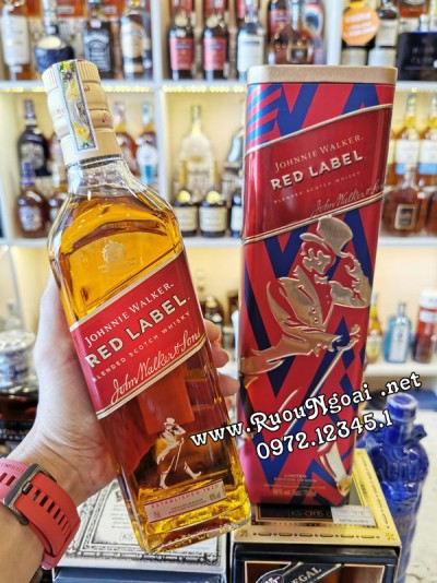 Rượu Johnnie Walker Red Label - Hộp Quà 2020