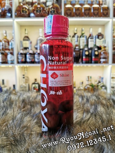 Rượu Mơ Choya Shiso Non Sugar